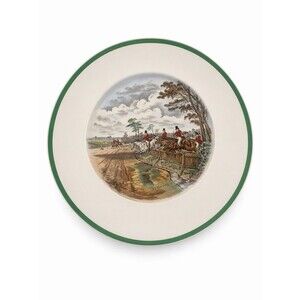 Spode JF Herring Fox Hunt 11” Dinner Plate The Hunt Full Cry England